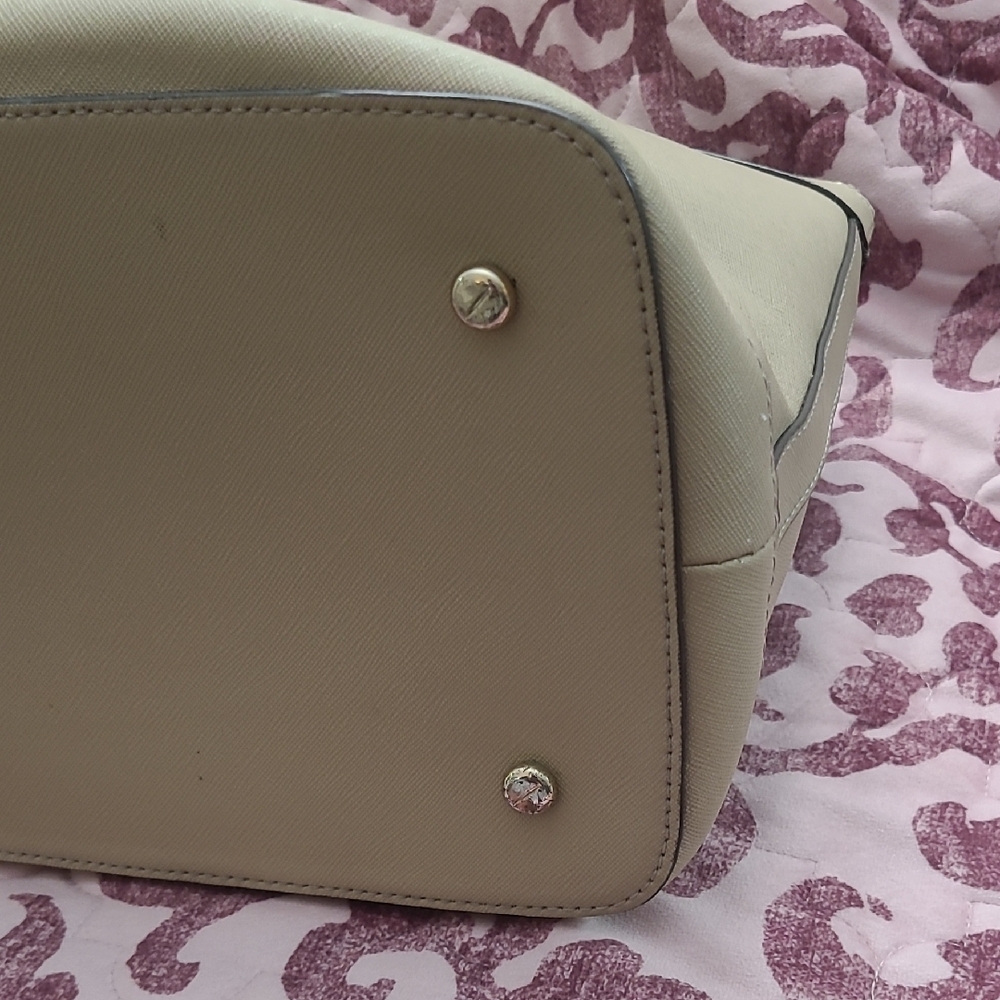 Henri Bendel Taupe Satchel Bag - Picture 13 of 16